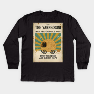 THE YARNBOGINI Kids Long Sleeve T-Shirt