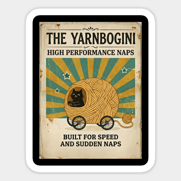 THE YARNBOGINI Magnet by Cataura