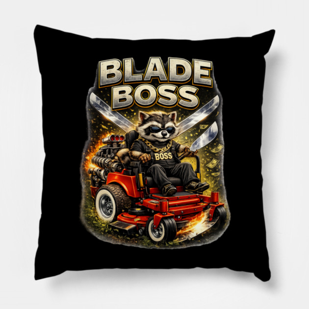 Blade Boss Pillow by CrazyGirl