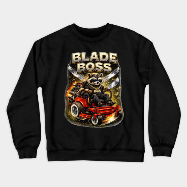 Blade Boss Crewneck Sweatshirt by CrazyGirl