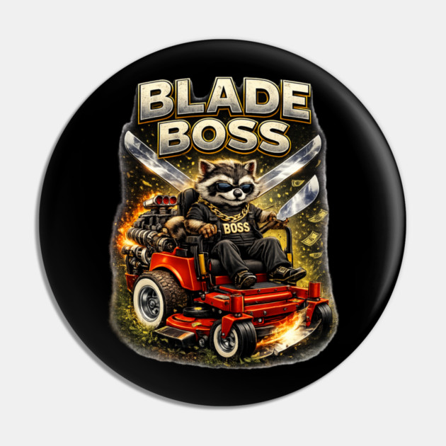 Blade Boss Pin by CrazyGirl