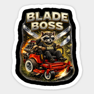 Blade Boss Sticker