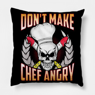 Funny Chef Quote Pillow