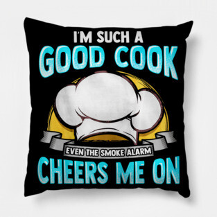 Funny Cooking Quote For Chef Pillow