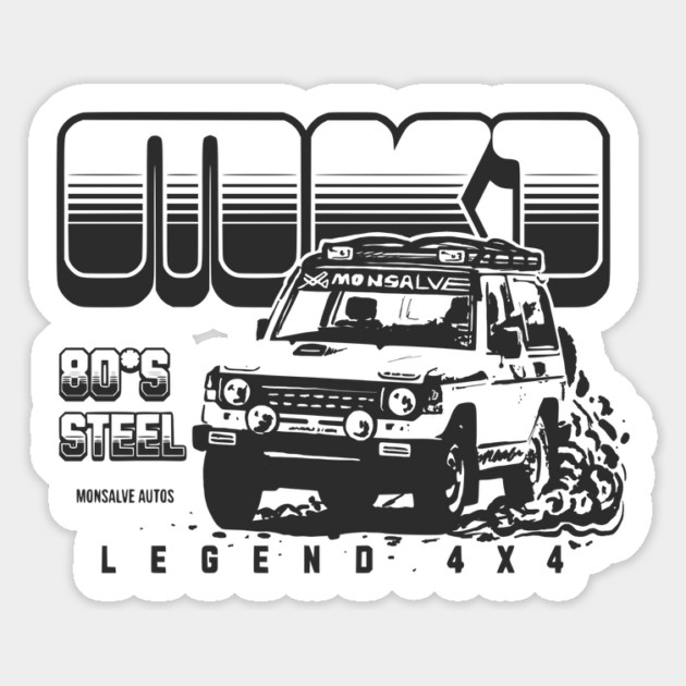 Mitsubishi Pajero MK1 Magnet by monsalveautos