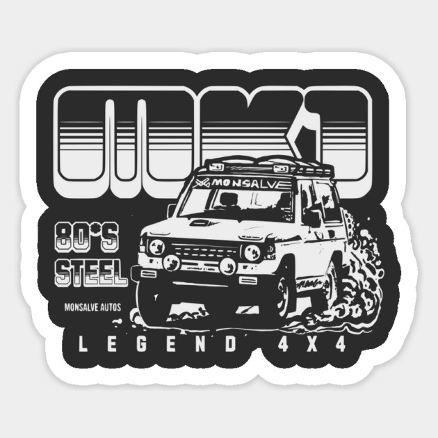 Mitsubishi Montero MK1 Sticker by monsalveautos