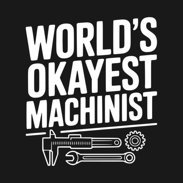 World's Okayest Machinist by Frank Ring