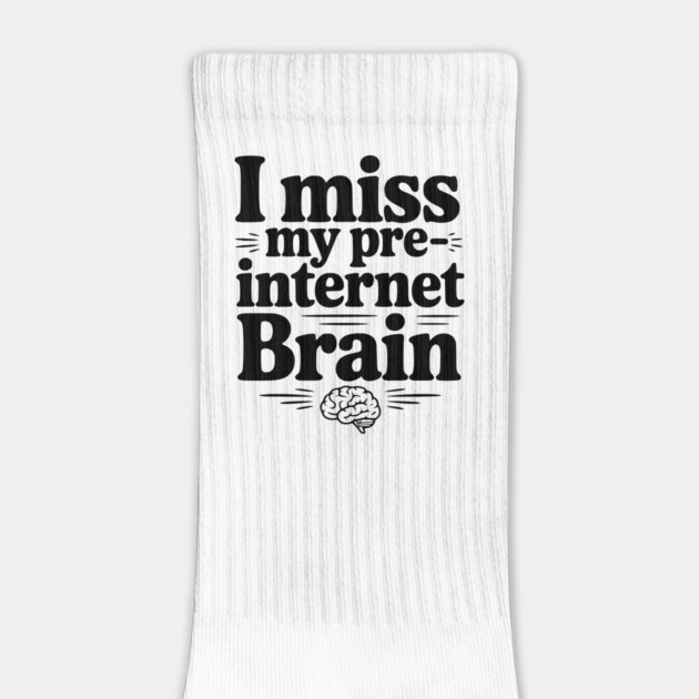 I Miss my Pre-Internet Brain by Frank Ring