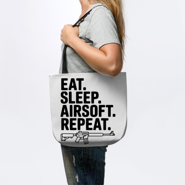 Eat. Sleep. Airsoft. Repeat. by Frank Ring