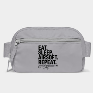 Eat. Sleep. Airsoft. Repeat. Bag