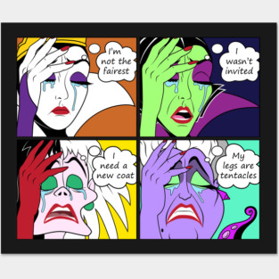 Villain World Problems Posters and Art