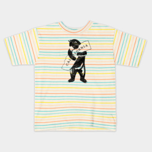 California bear Kids T-Shirt