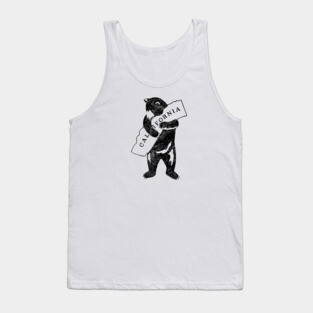 California bear Tank Top
