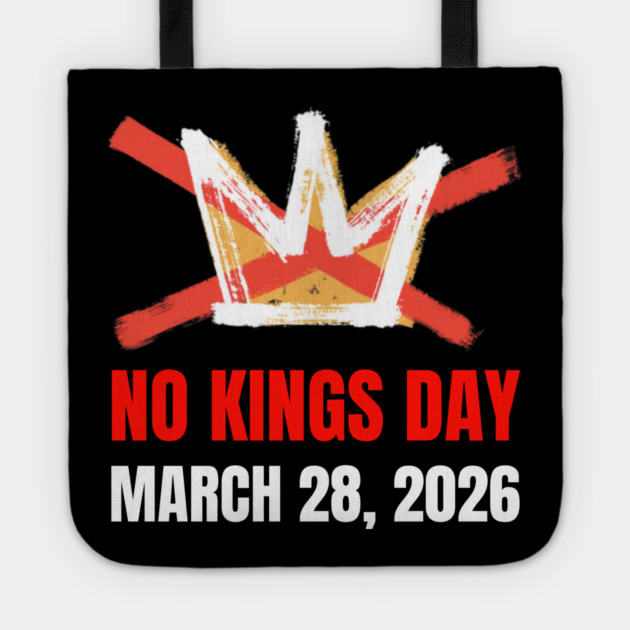 no-kings-march-2026 Tote by Creatifly Graphic Tees