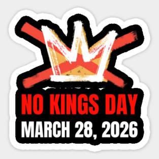 no-kings-march-2026 Sticker