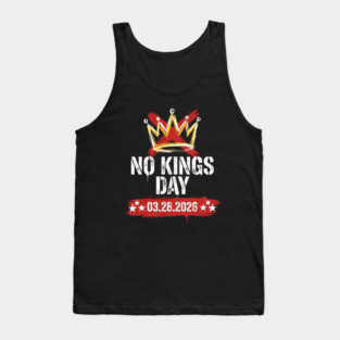 no-kings-march-2026 Tank Top