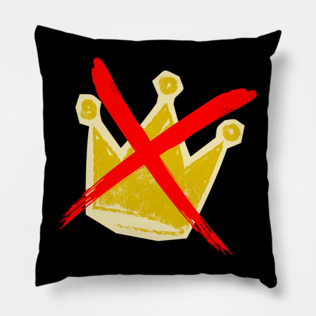 no-kings-march-2026 Pillow by Creatifly Graphic Tees
