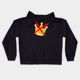 no-kings-march-2026 Kids Hoodie