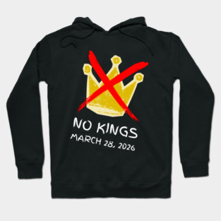 no-kings-march-2026 Hoodie