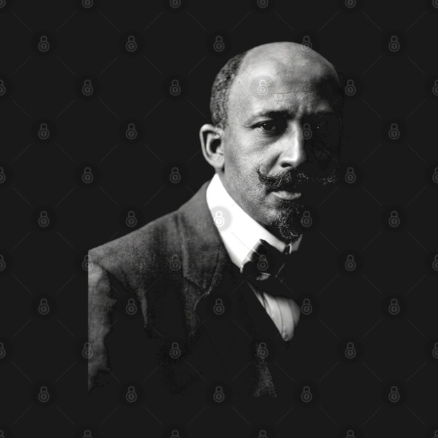 W.E.B. Du Bois Civil Rights Intellectual Portrait Design by UrbanLifeApparel