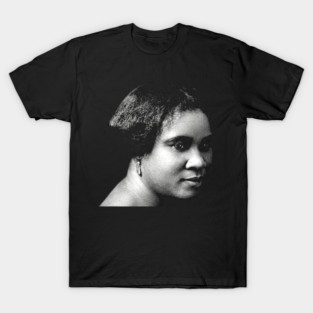 Madam C.J. Walker Black History Entrepreneur Portrait T-Shirt