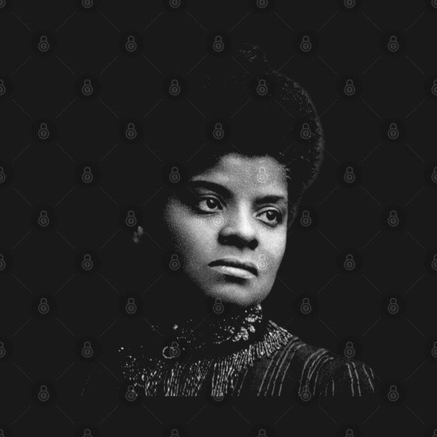 da B. Wells Civil Rights Journalist Portrait Design by UrbanLifeApparel