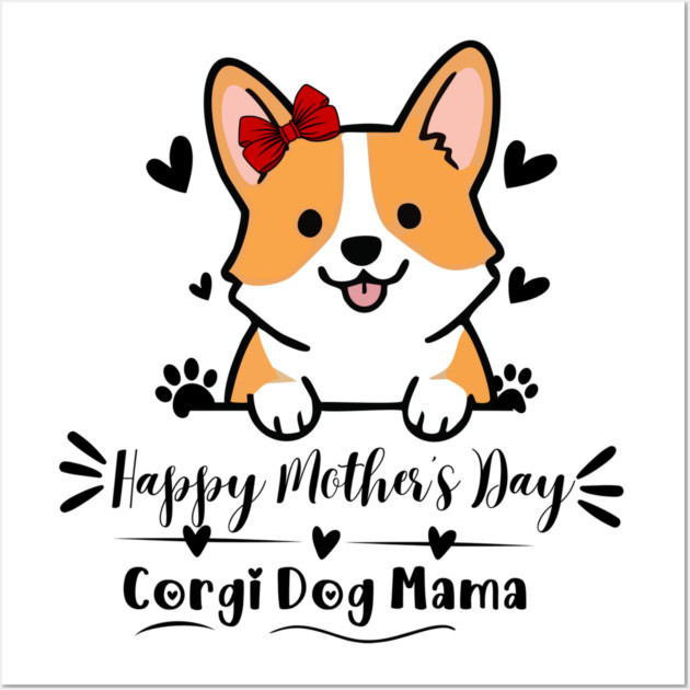 Corgi Mom Throw Pillow