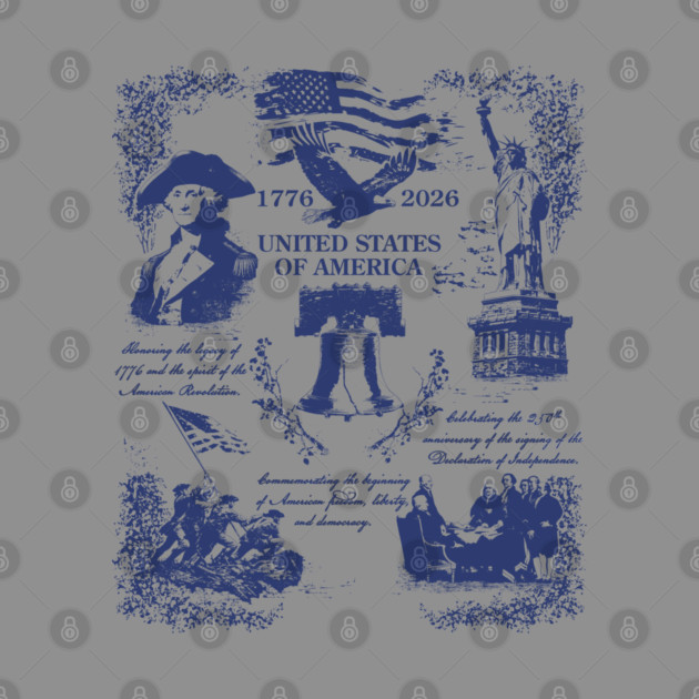 250th Anniversary USA by GoshWow®