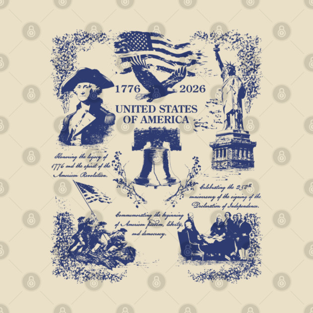 250th Anniversary USA by GoshWow®