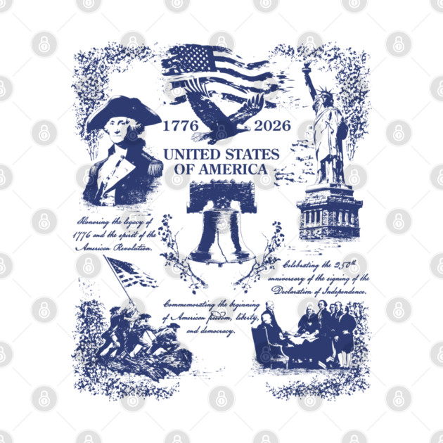 250th Anniversary USA by GoshWow®