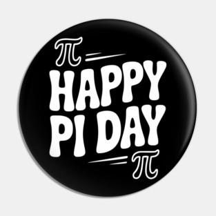 Happy Pi Day Pin