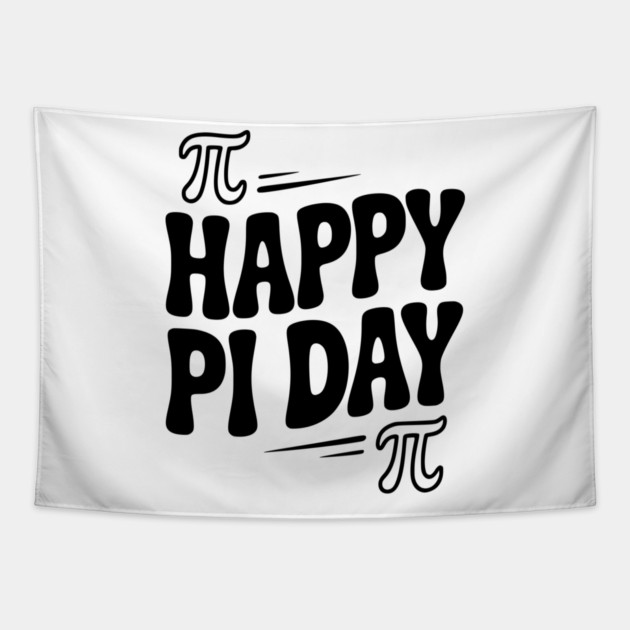 Happy Pi Day Tapestry by Frank Ring