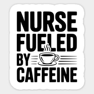 Nurse Fueled by Caffeine Magnet