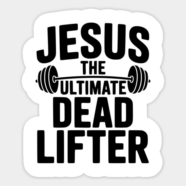 Jesus The Ultimate Dead Lifter Magnet by Frank Ring