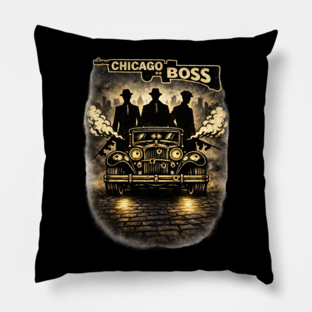 Chicago Boss Pillow by CrazyGirl