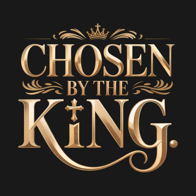 Chosen By The King Christian Gift by Francisca's Store