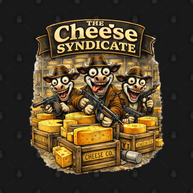 The Cheese Syndicate – Wisconsin Gangster Cows by CrazyGirl