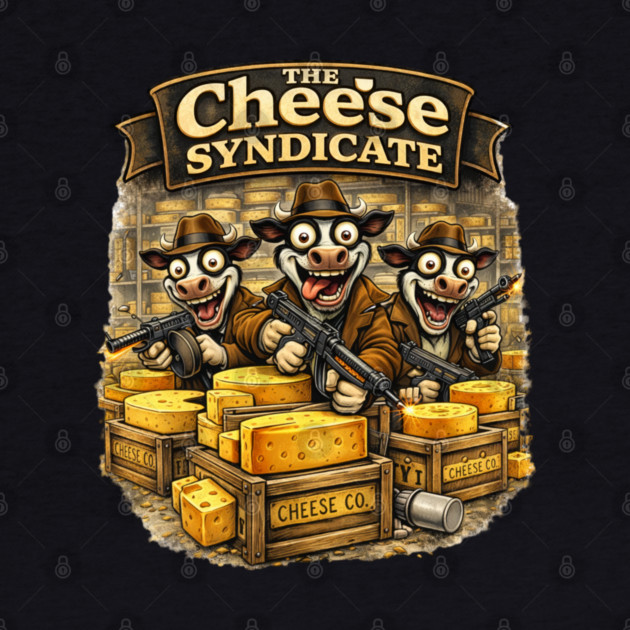The Cheese Syndicate – Wisconsin Gangster Cows by CrazyGirl