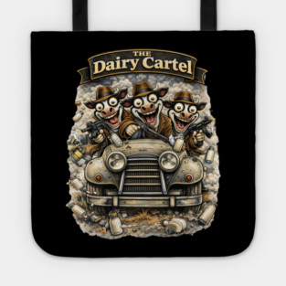 The Dairy Cartel – Wisconsin Gangster Cow Mafia Tote
