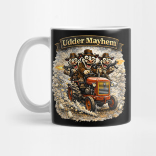 Udder Mayhem – Wisconsin Gangland Tractor Crew Mug