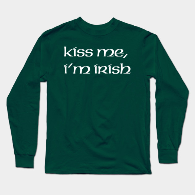 irish-girl Long Sleeve T-Shirt by Creatifly Graphic Tees