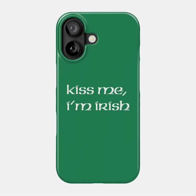 irish-girl Phone Case by Creatifly Graphic Tees