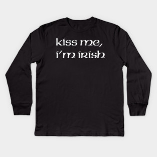 irish-girl Kids Long Sleeve T-Shirt