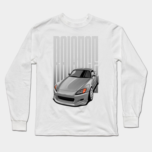Honda S2000 Racing Long Sleeve T-Shirt by monsalveautos