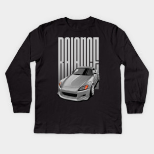 Honda S2000 Racing Kids Long Sleeve T-Shirt