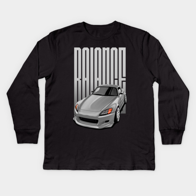 Honda S2000 Racing Kids Long Sleeve T-Shirt by monsalveautos