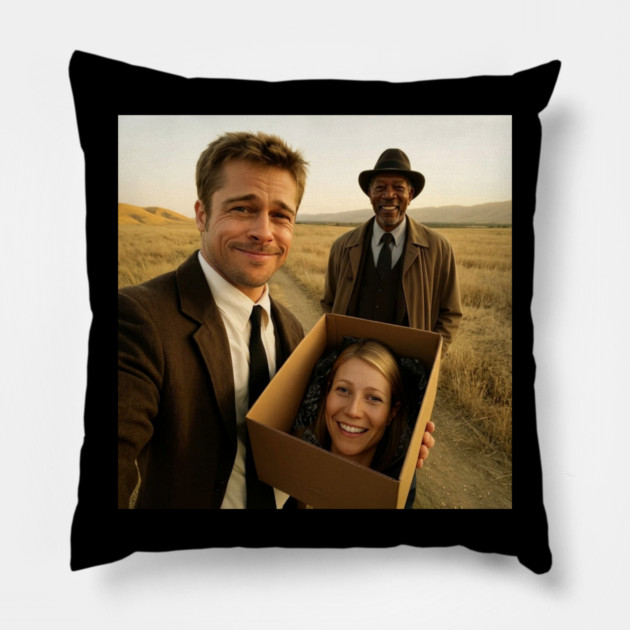 What's In The Box? Pillow by Litehouse Tees