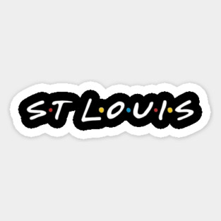 St. Louis Friends Magnet