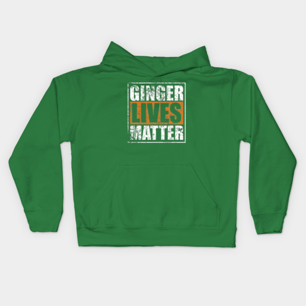 Ginger Lives Matter Kids Hoodie by Litehouse Tees