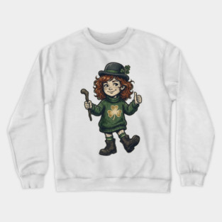 irish-girl Crewneck Sweatshirt